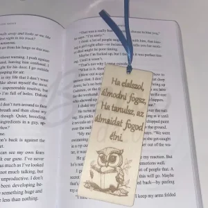 Könyvjelző - Ha elalszol, álmodni fogsz, ha tanulsz, az álmaidat fogod élni