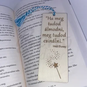 Könyvjelző - Ha meg tudod álmodni meg tudod csinálni