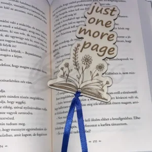 Könyvjelző - Just one more page