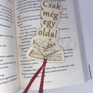 Könyvjelző - Csak még egy oldal