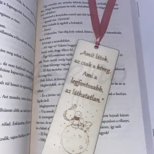 Könyvjelző - Amit látok, az csak kéreg. Ami a legfontosabb az láthatatlan