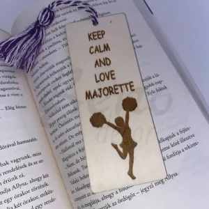 Majorette – Fa Könyvjelző Mazsorett Rajongóknak - Keep Calm...