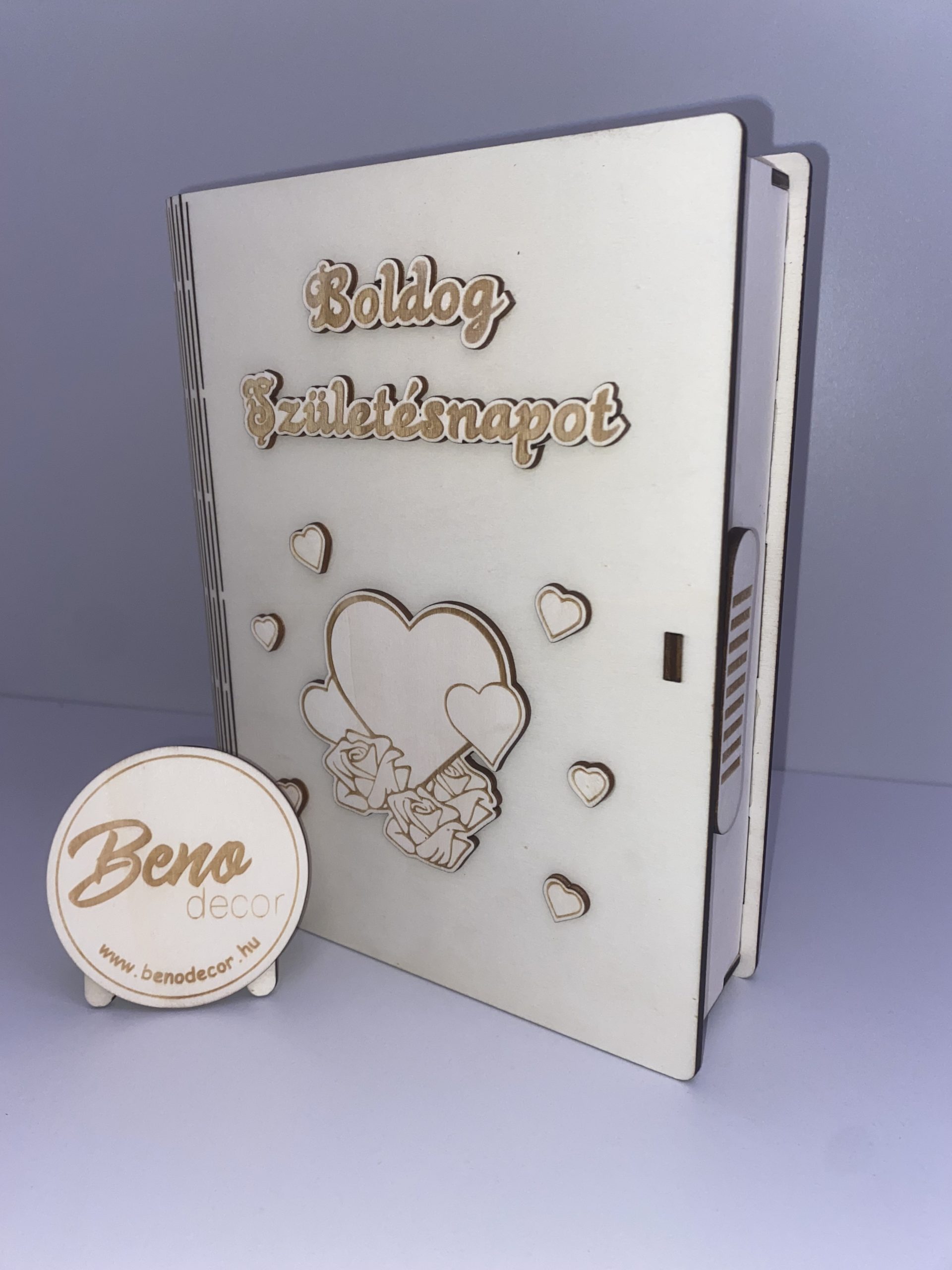 Boldog Születésnapot ajándékdoboz – könyv formájú doboz - Image 2