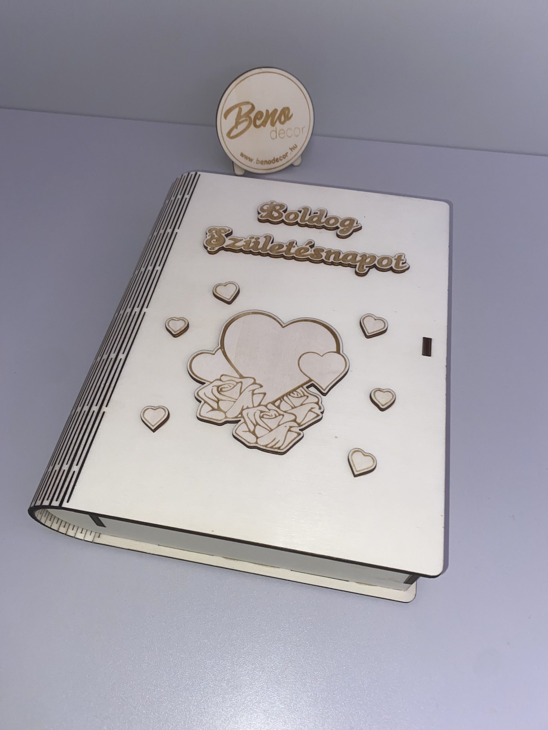 Boldog Születésnapot ajándékdoboz – könyv formájú doboz - Image 3